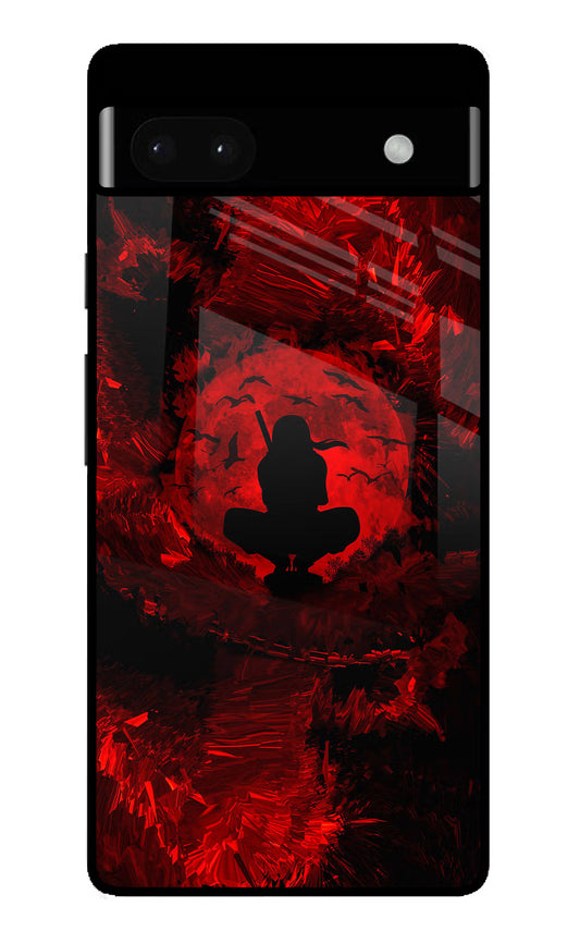 Itachi Uchiha Google Pixel 6A Glass Case