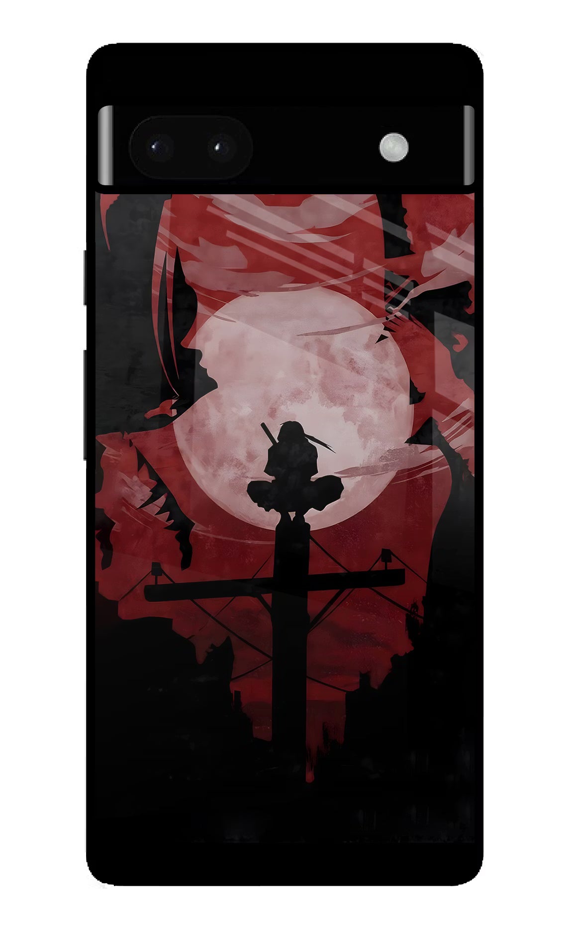 Naruto Anime Google Pixel 6A Glass Case Back Cover by Casekaro