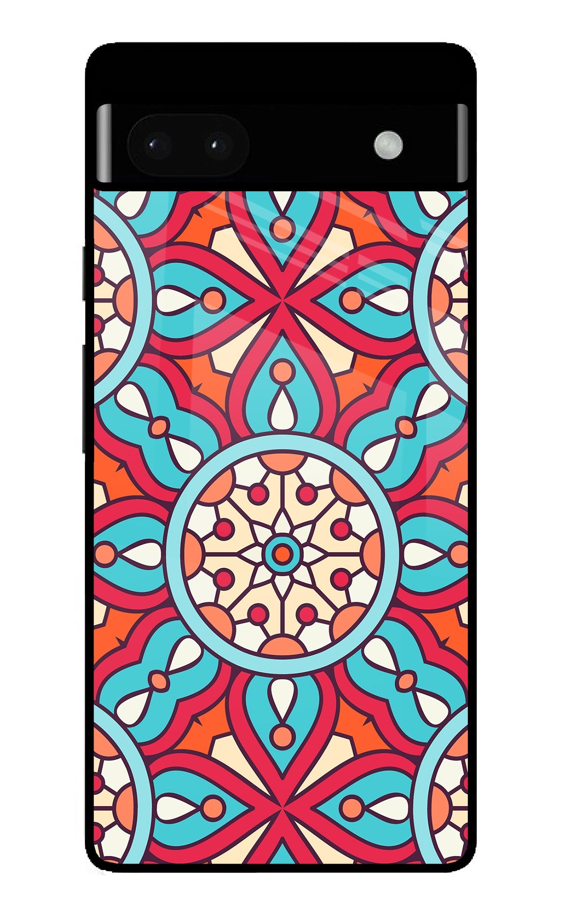 Mandala Geometric Google Pixel 6A Back Cover