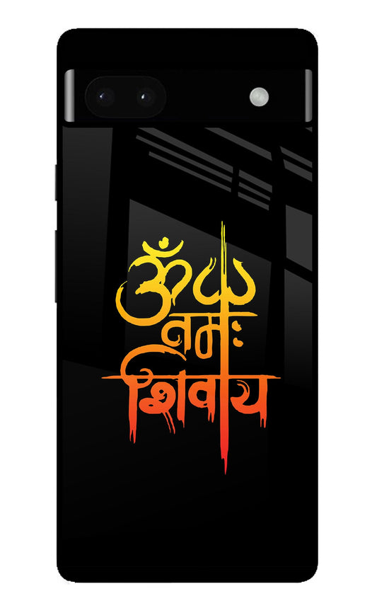 Om Namah Shivay Google Pixel 6A Glass Case