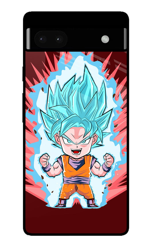 Goku Little Google Pixel 6A Glass Case