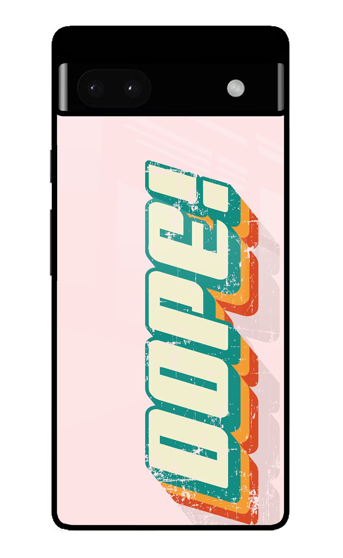 Dope Google Pixel 6A Glass Case Back Cover by Casekaro