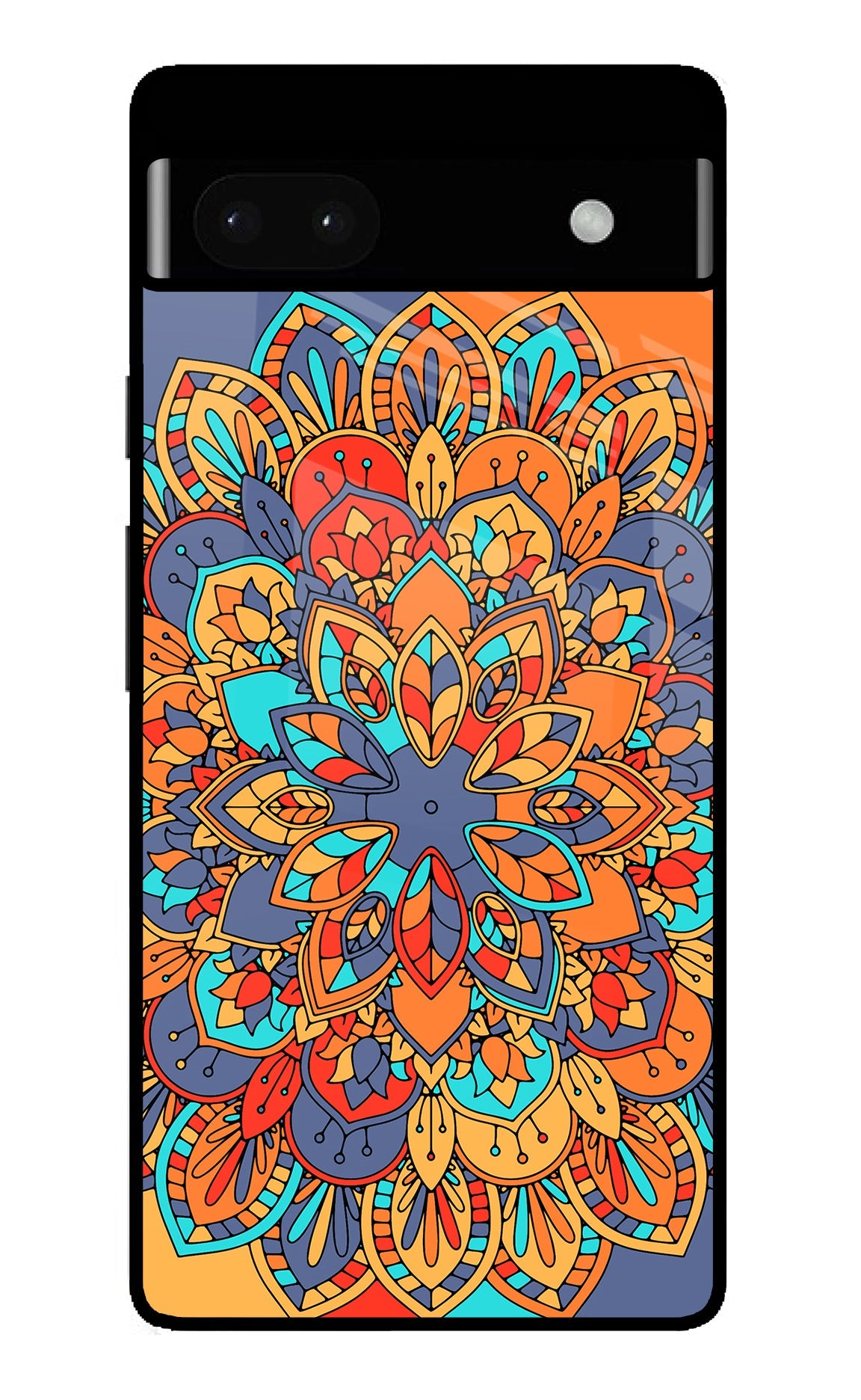 Color Mandala Google Pixel 6A Back Cover