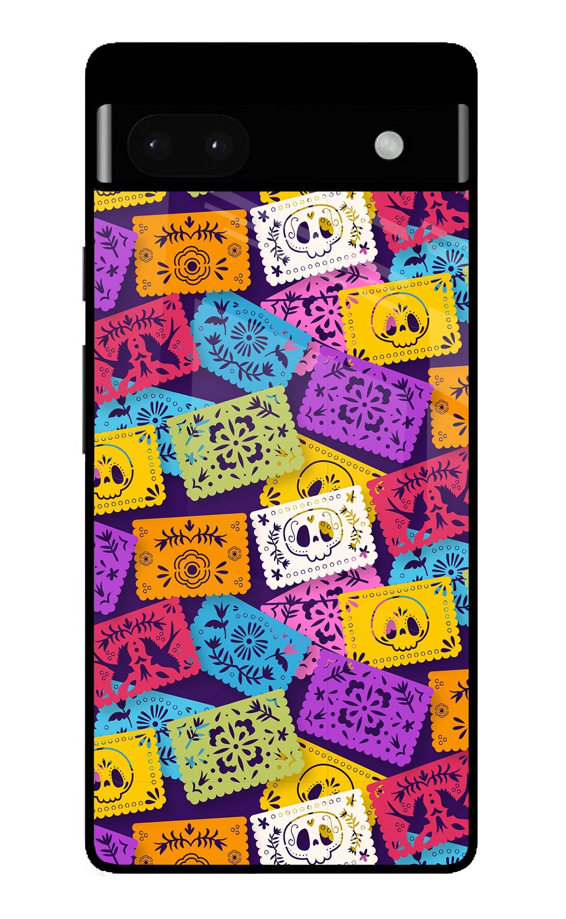 Mexican Pattern Google Pixel 6A Back Cover