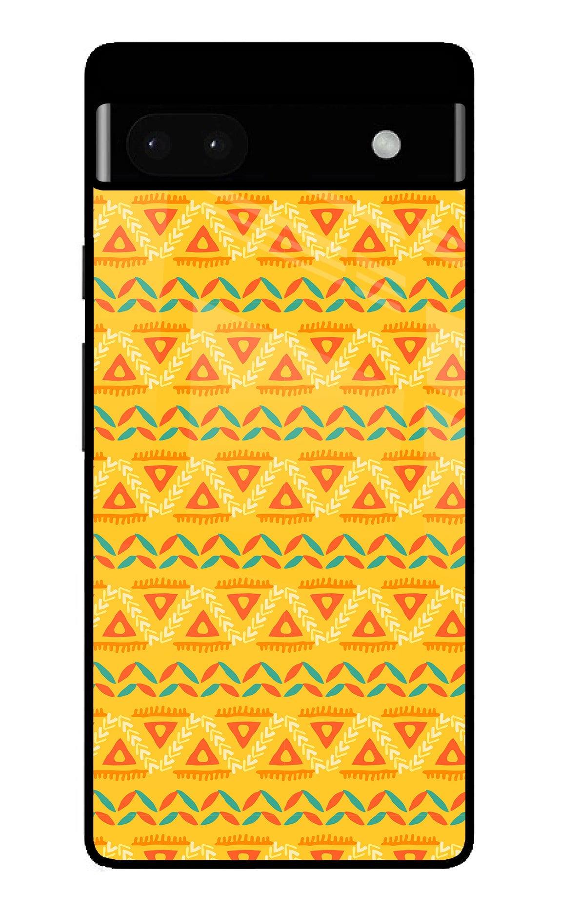 Tribal Pattern Google Pixel 6A Back Cover