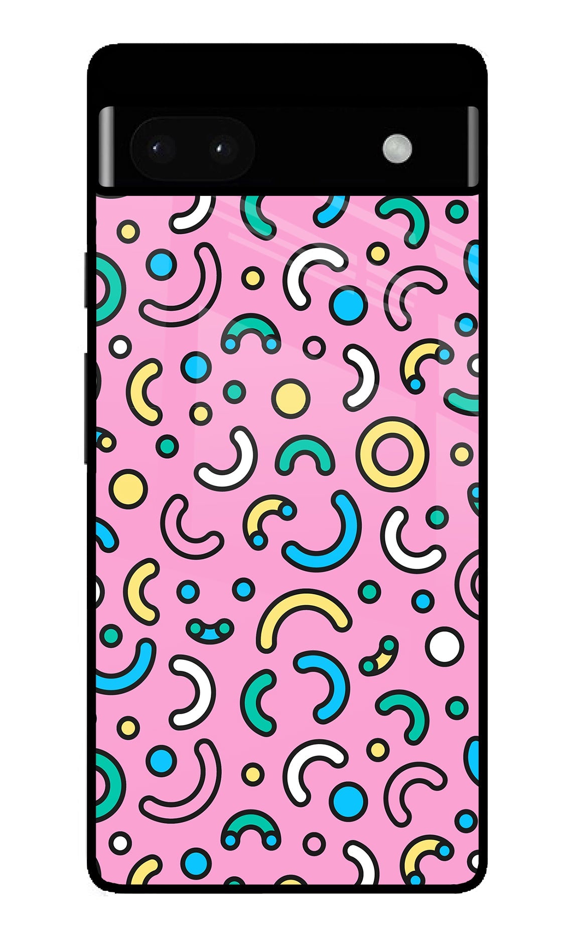 Memphis Design Google Pixel 6A Back Cover