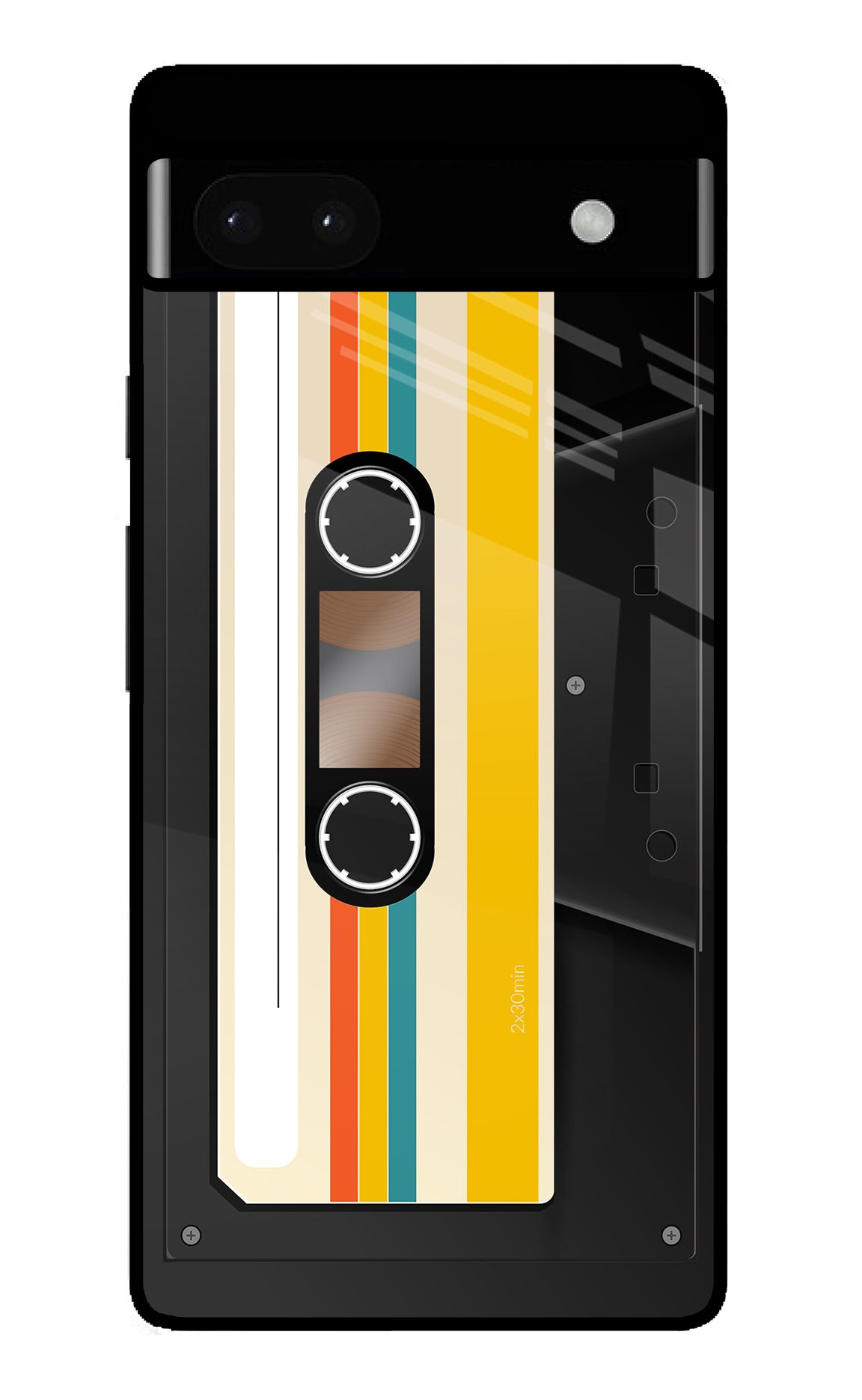 Tape Cassette Google Pixel 6A Back Cover