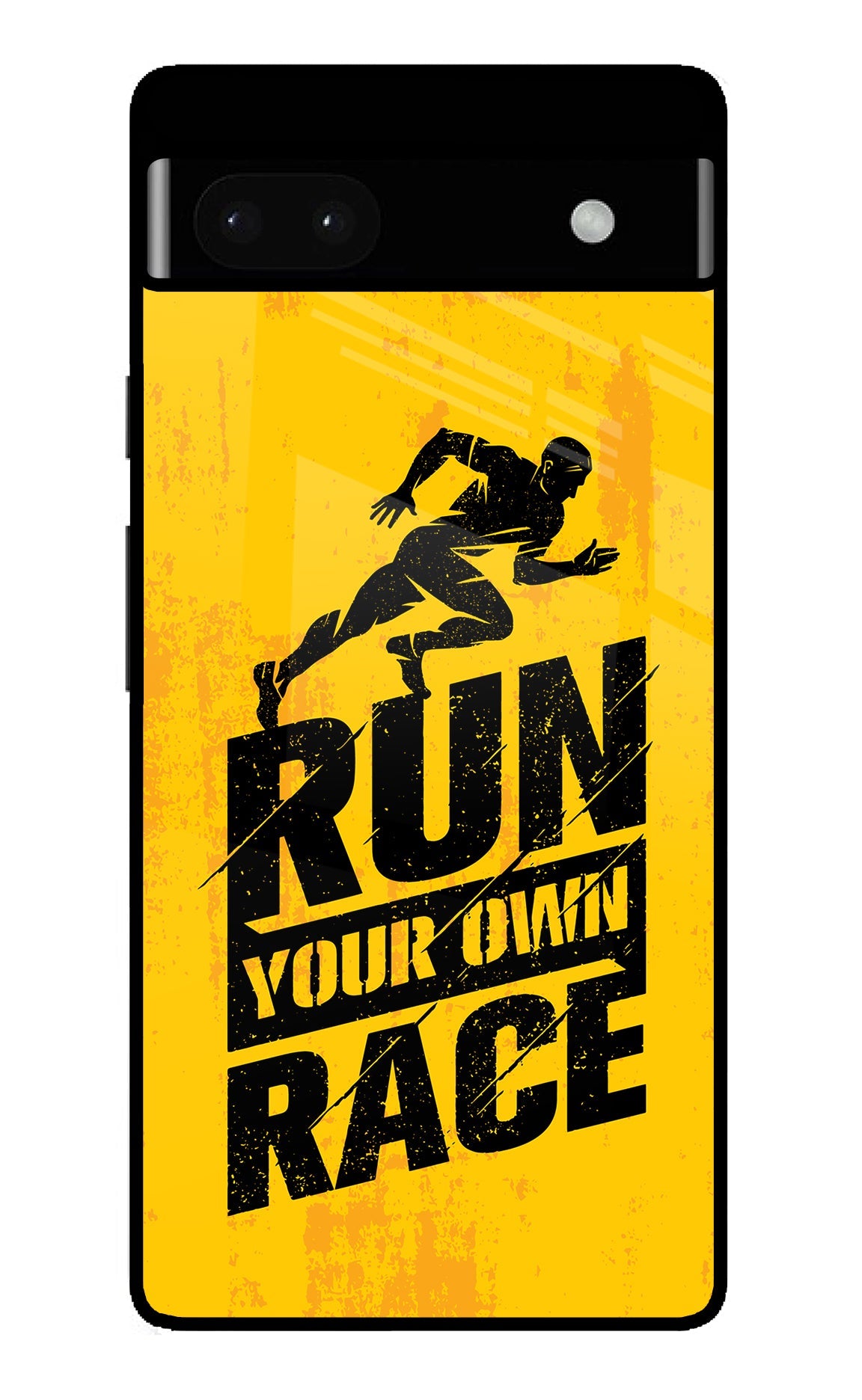 Run Your Own Race Google Pixel 6A Back Cover