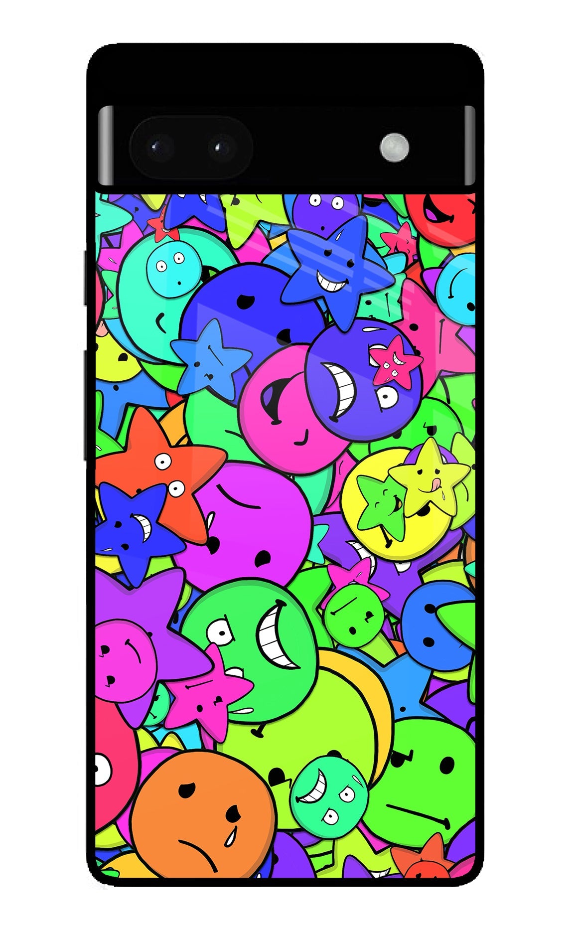 Fun Doodle Google Pixel 6A Back Cover