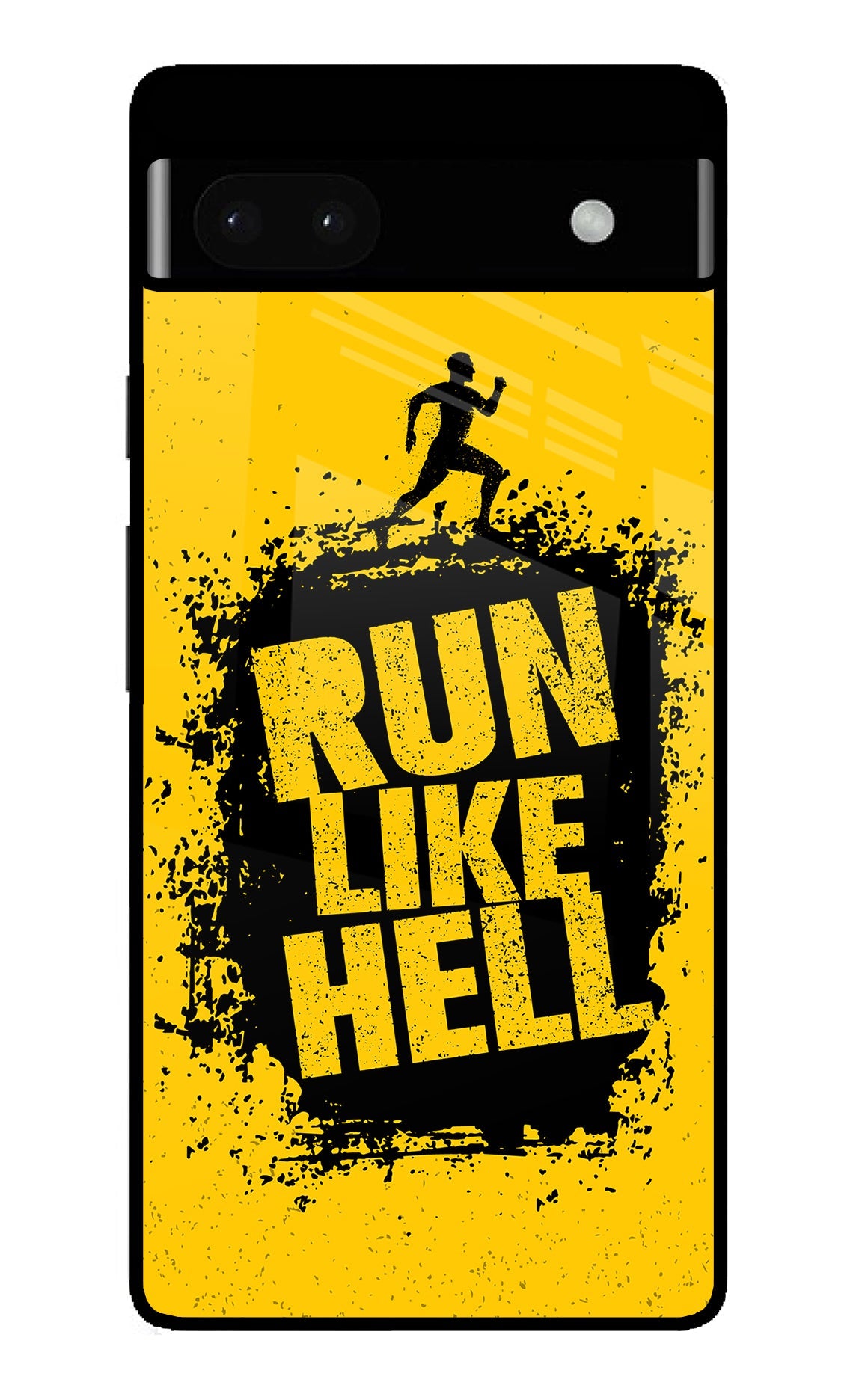 Run Like Hell Google Pixel 6A Back Cover