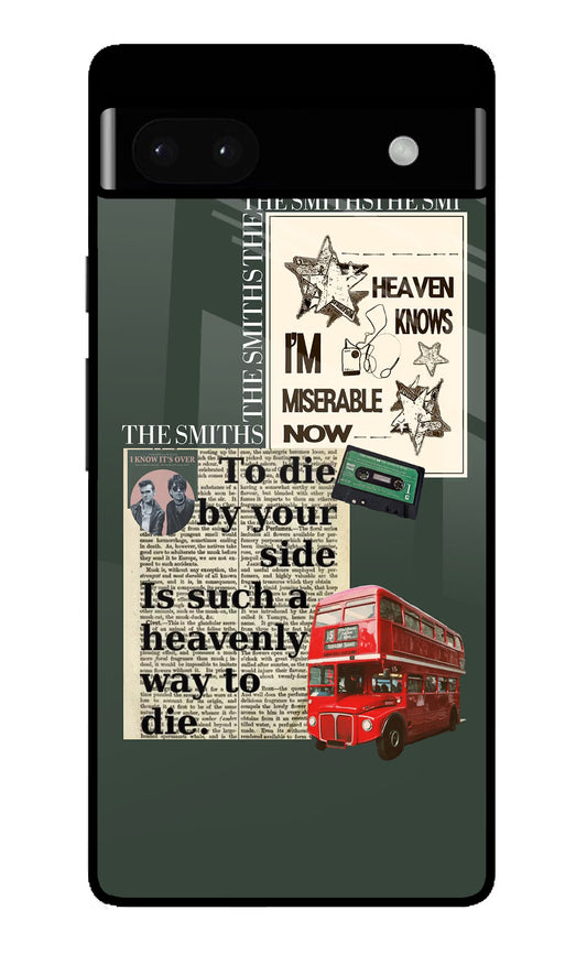 The Smiths Google Pixel 6A Glass Case