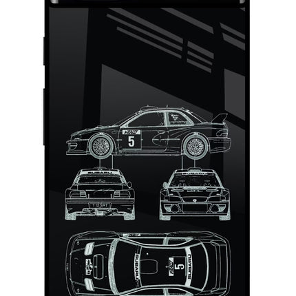 WRC'99 Google Pixel 6A Glass Case
