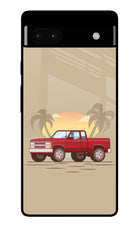 Desert Classic Drive Google Pixel 6A Glass Case