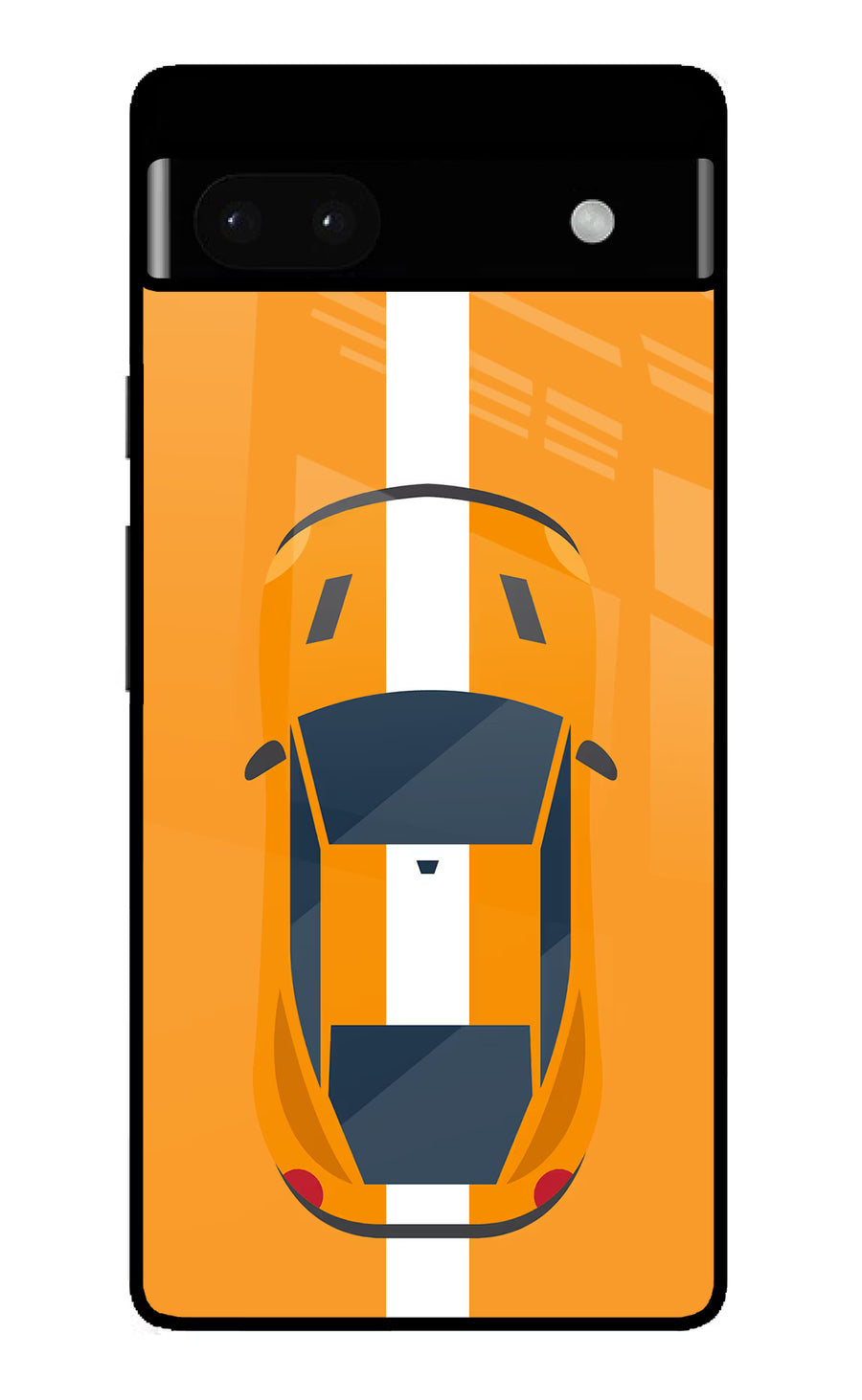 Highway Pursuit Google Pixel 6A Back Cover, Glass case