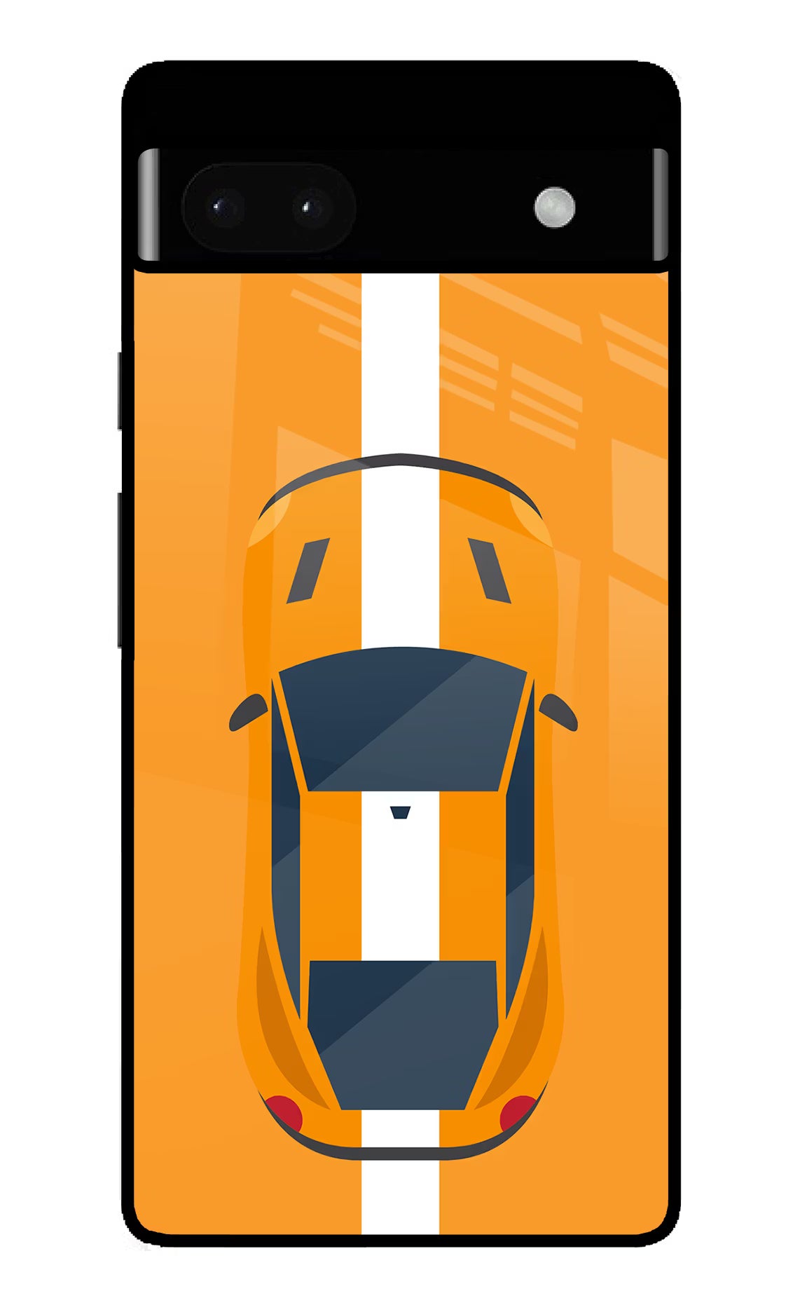 Highway Pursuit Google Pixel 6A Glass Case