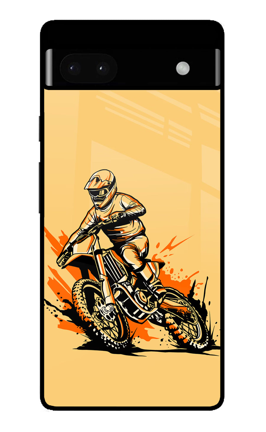 Off-Road Fury Google Pixel 6A Back Cover, Glass case