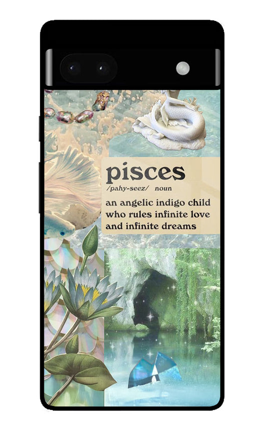 Pisces Zodiac Google Pixel 6A Glass Case