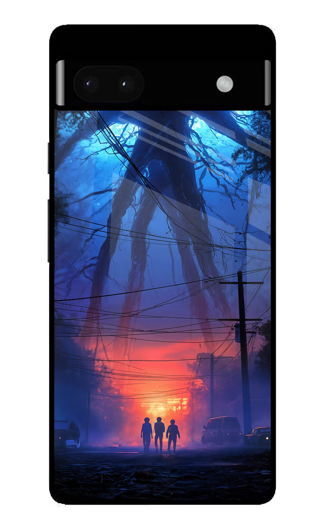 Ordinary Things Shadow Google Pixel 6A Glass Case