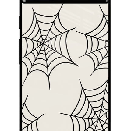 Spider Web Google Pixel 6A Glass Case