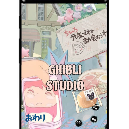 Studio Ghibli Google Pixel 6A Glass Case