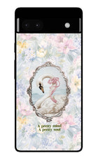 Pretty Mind Pretty Soul Google Pixel 6A Glass Case
