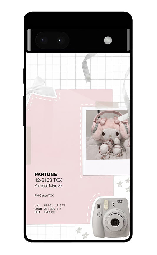 Pantone Asthetic Google Pixel 6A Glass Case