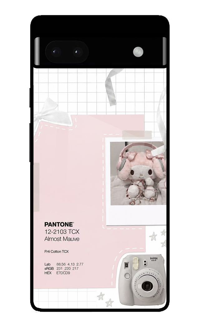 Pantone Asthetic Google Pixel 6A Glass Case