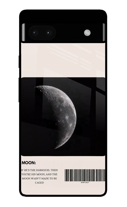 Moon Phase Google Pixel 6A Glass Case
