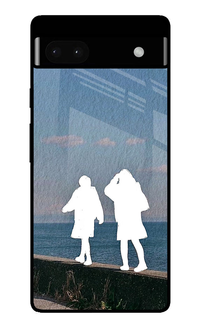 Coastal Dream Google Pixel 6A Glass Case