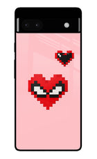 Gwen Heart Google Pixel 6A Glass Case