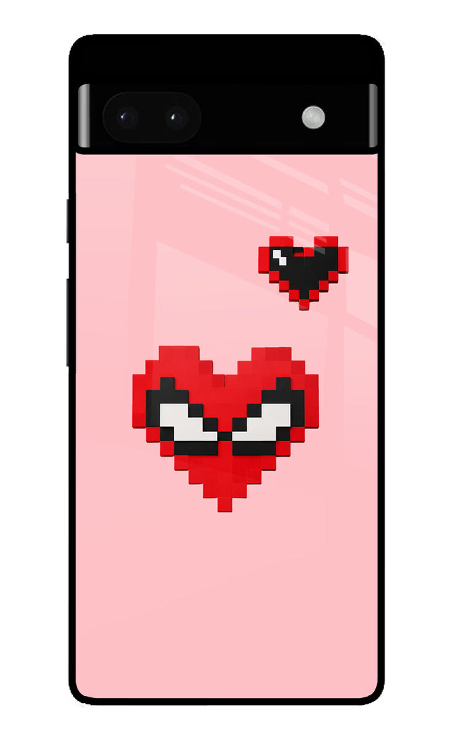 Gwen Heart Google Pixel 6A Glass Case