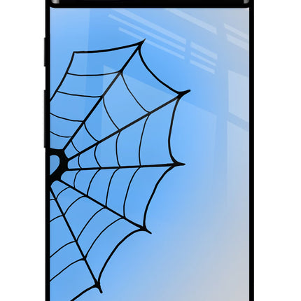 Blue Web Google Pixel 6A Glass Case