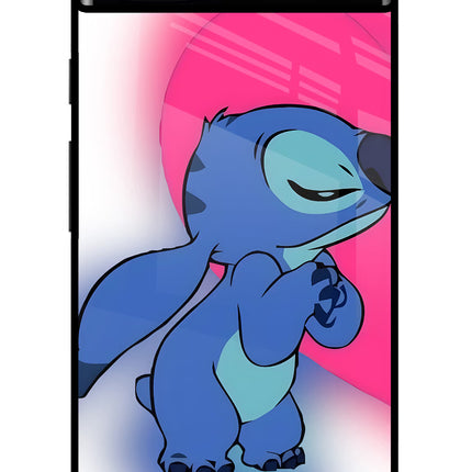 Stitch Hug Google Pixel 6A Glass Case