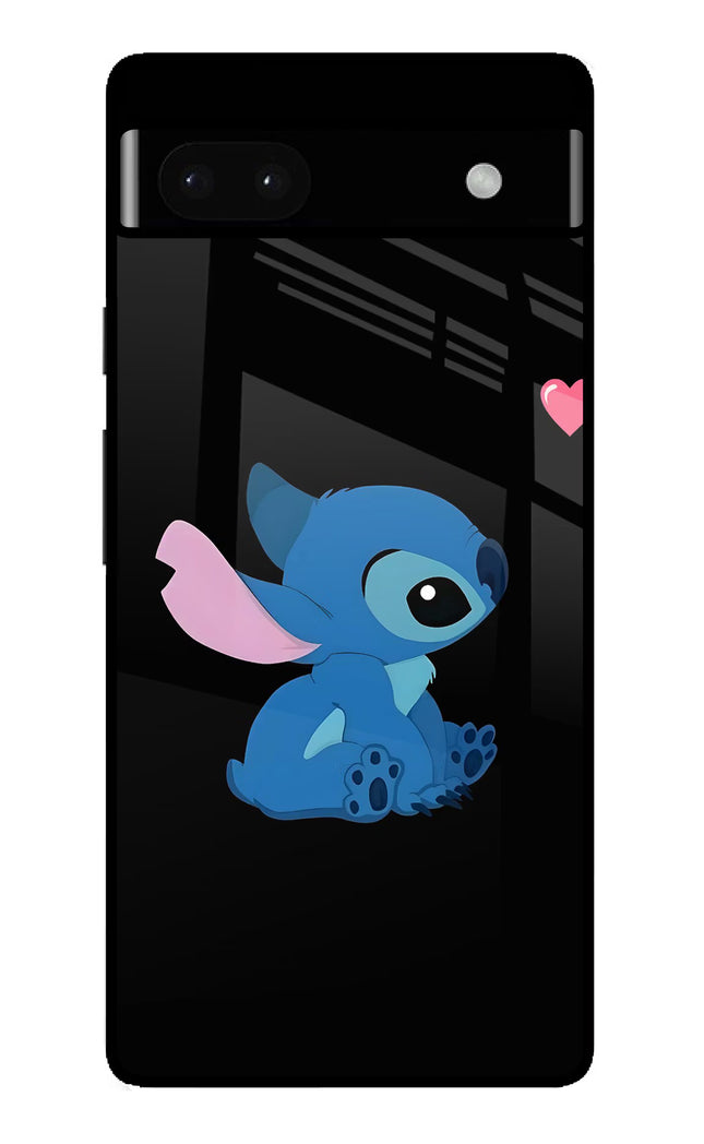 Stitch Crush Google Pixel 6A Glass Case