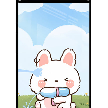 Bunny Treat Google Pixel 6A Glass Case