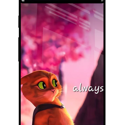 Always Cat Google Pixel 6A Glass Case