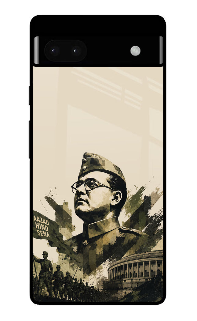 Netaji Rising Google Pixel 6A Glass Case