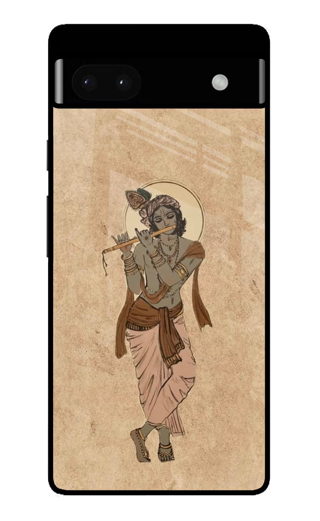 Krishna Google Pixel 6A Glass Case