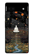Space Monk Google Pixel 6A Glass Case