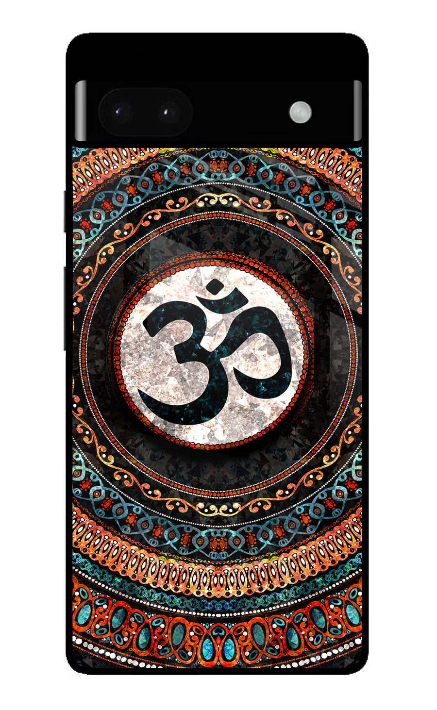 Om Culture Google Pixel 6A Pop Case, Glass case