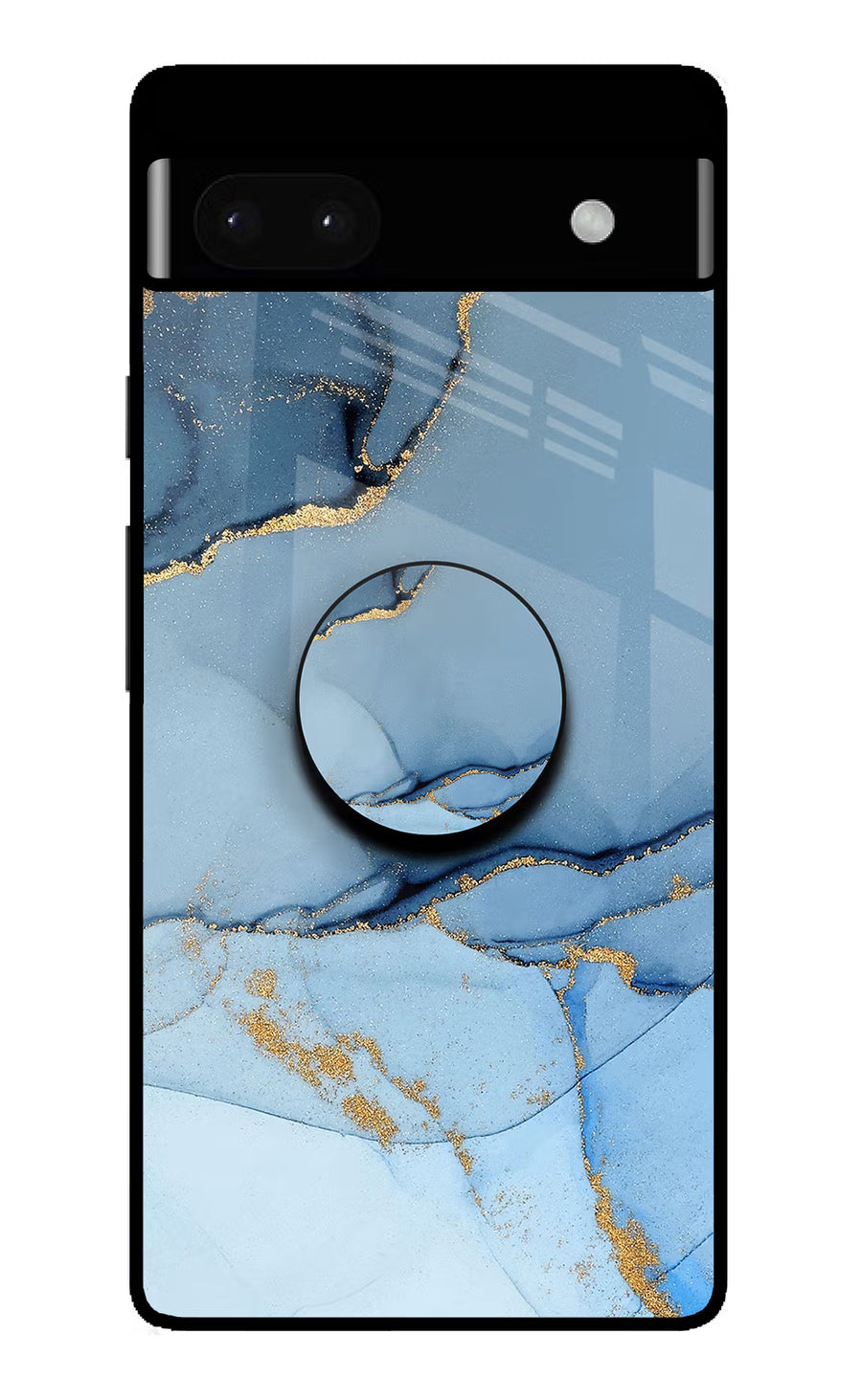 Blue Marble Google Pixel 6A Pop Case, Glass case