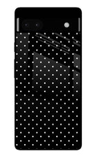 White Dots Google Pixel 6A Pop Case by Casekaro