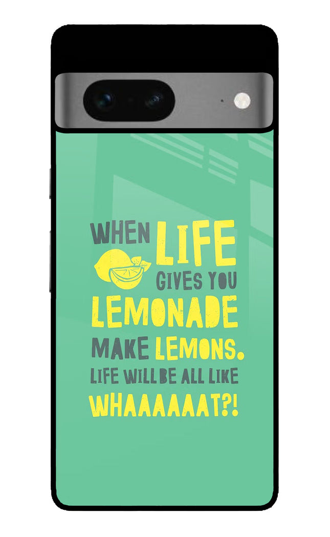 Quote Google Pixel 7 Glass Case