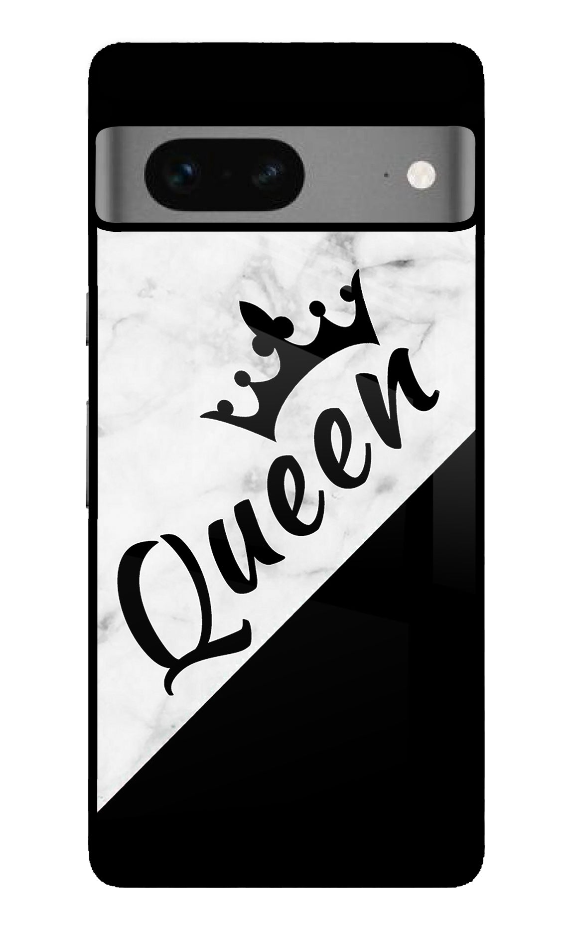 Queen Google Pixel 7 Glass Case