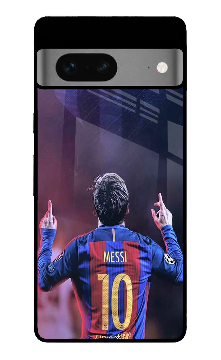 Messi Google Pixel 7 Back Cover, Glass case