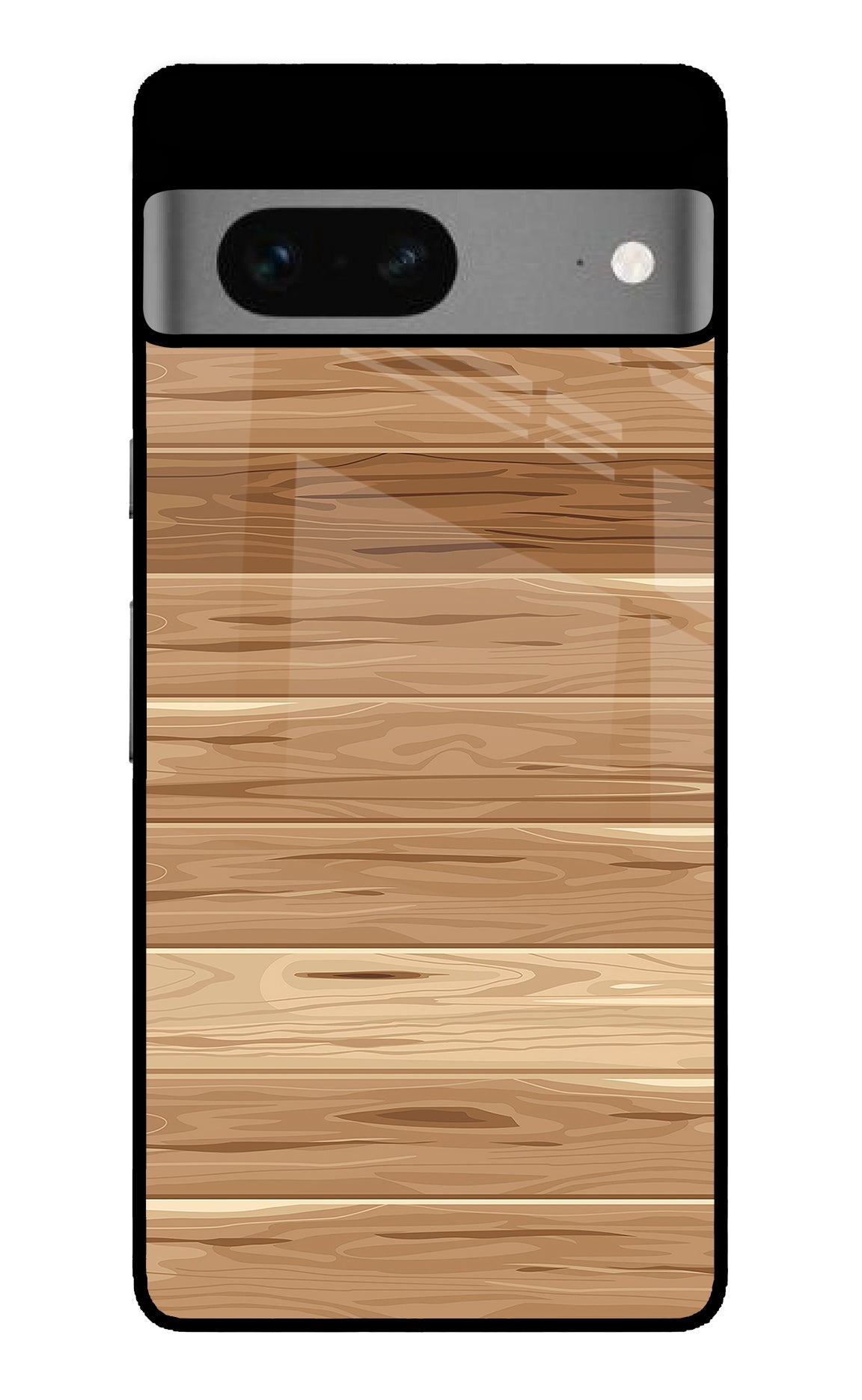 Wooden Vector Google Pixel 7 Glass Case