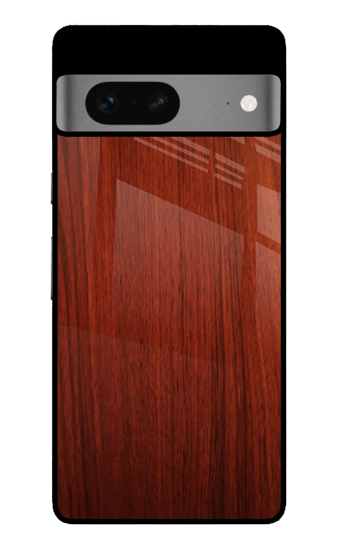 Wooden Plain Pattern Google Pixel 7 Glass Case