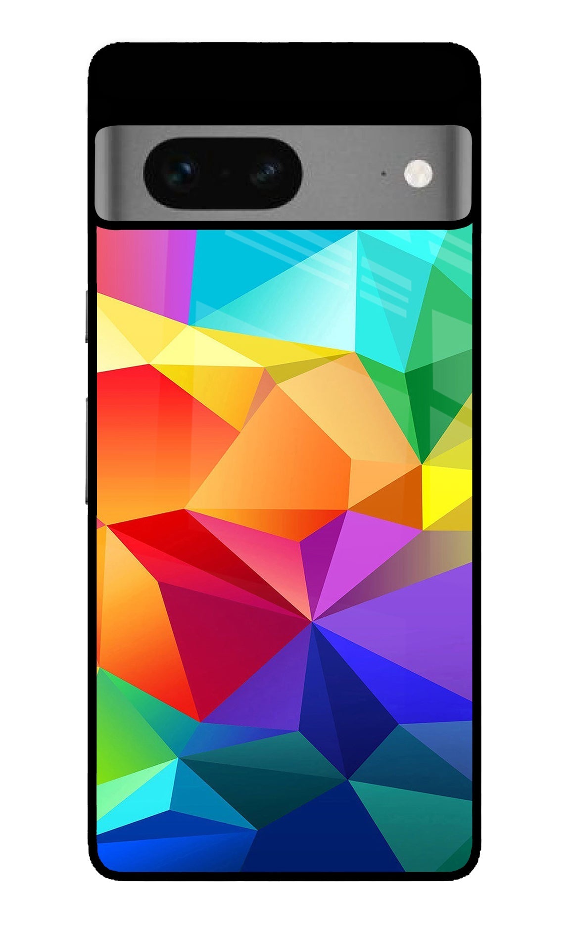 Abstract Pattern Google Pixel 7 Glass Case