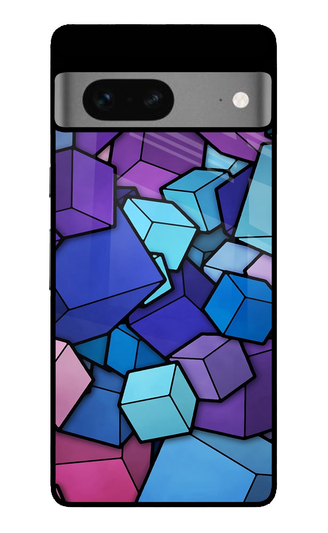 Cubic Abstract Google Pixel 7 Back Cover