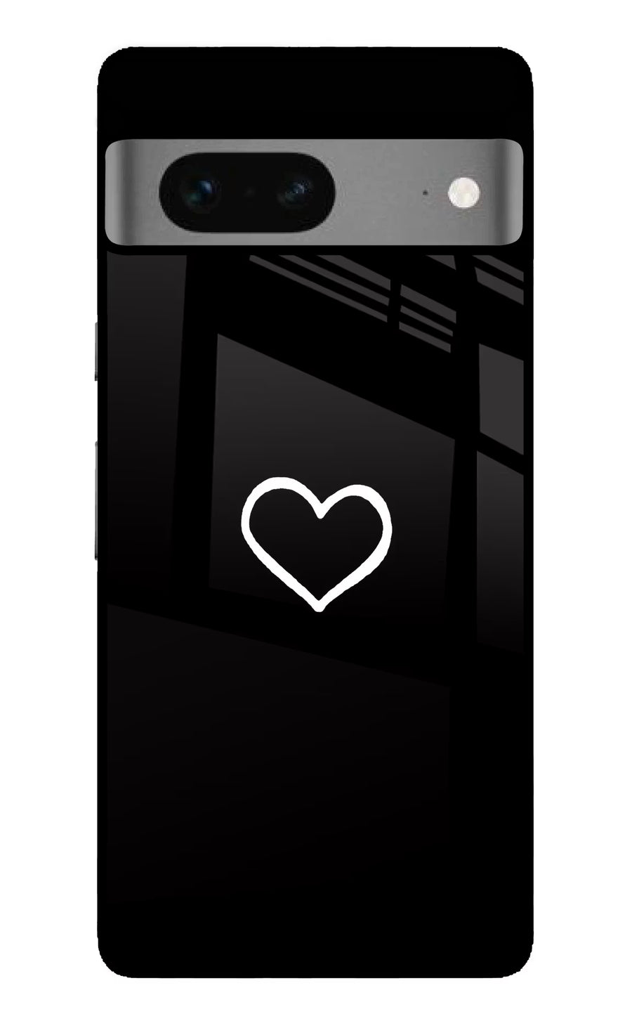 Heart Google Pixel 7 Back Cover, Glass case